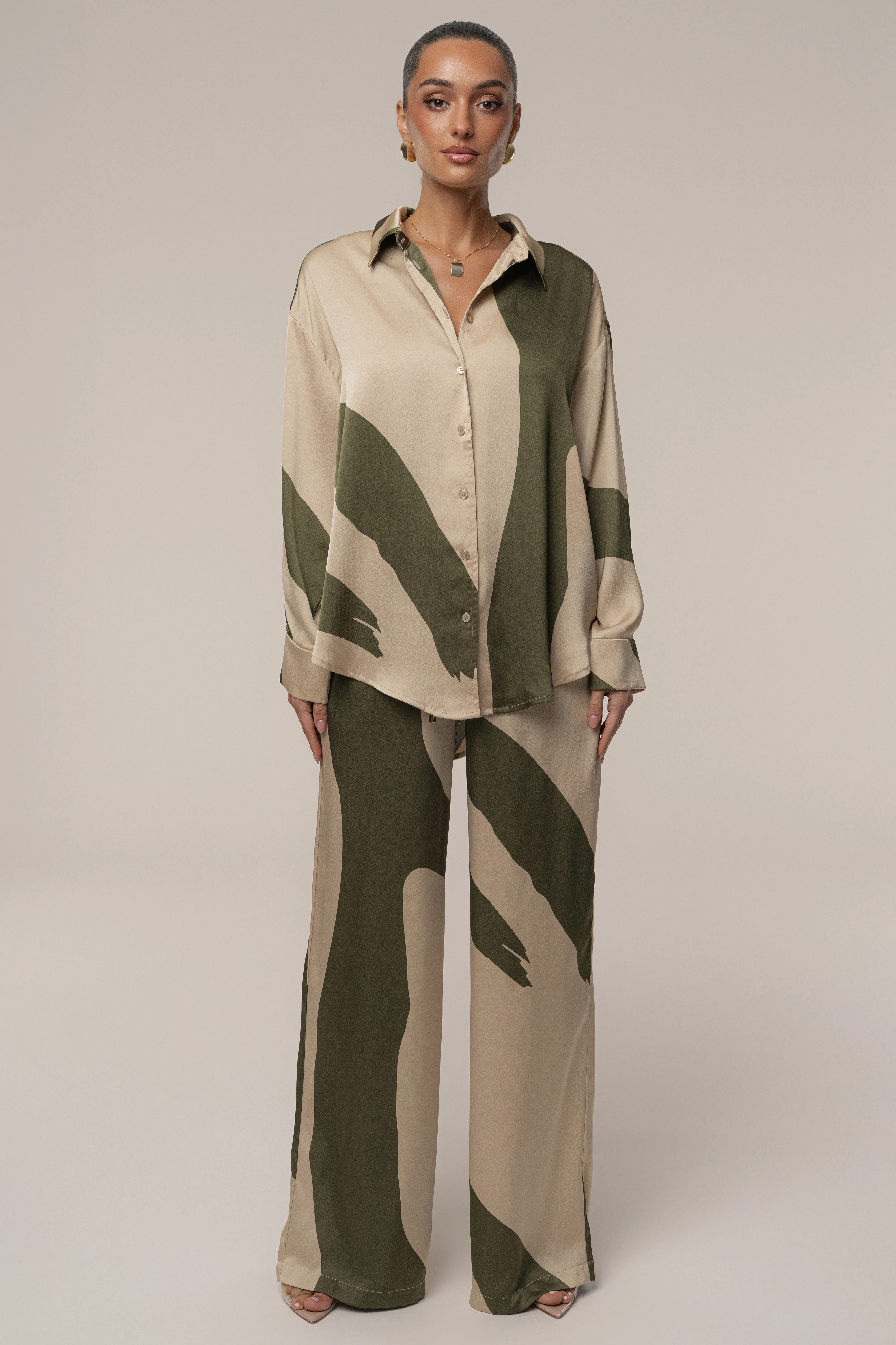 Multi Ella Safari Blouse