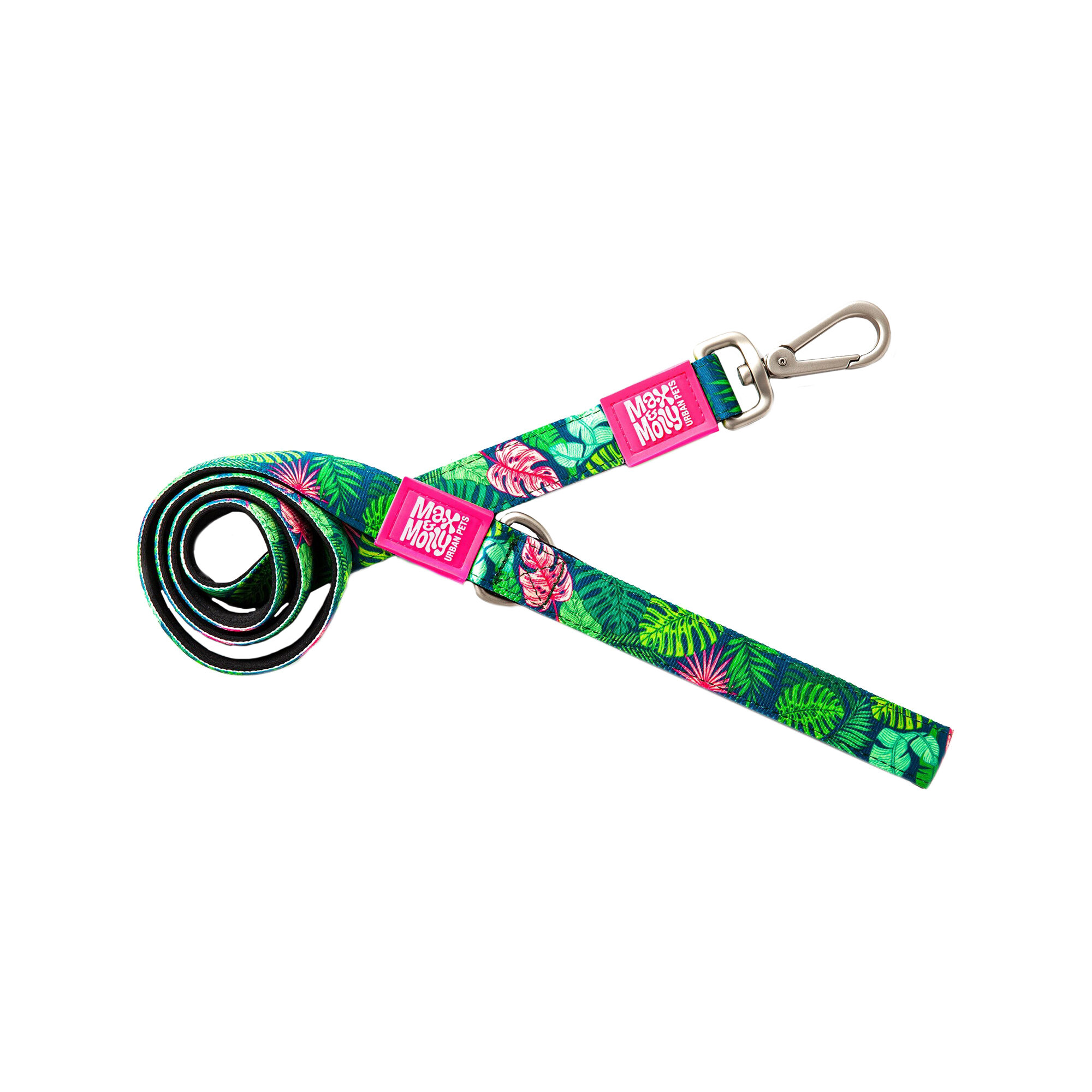 Max & Molly Short Dog Leash - Tropical - L