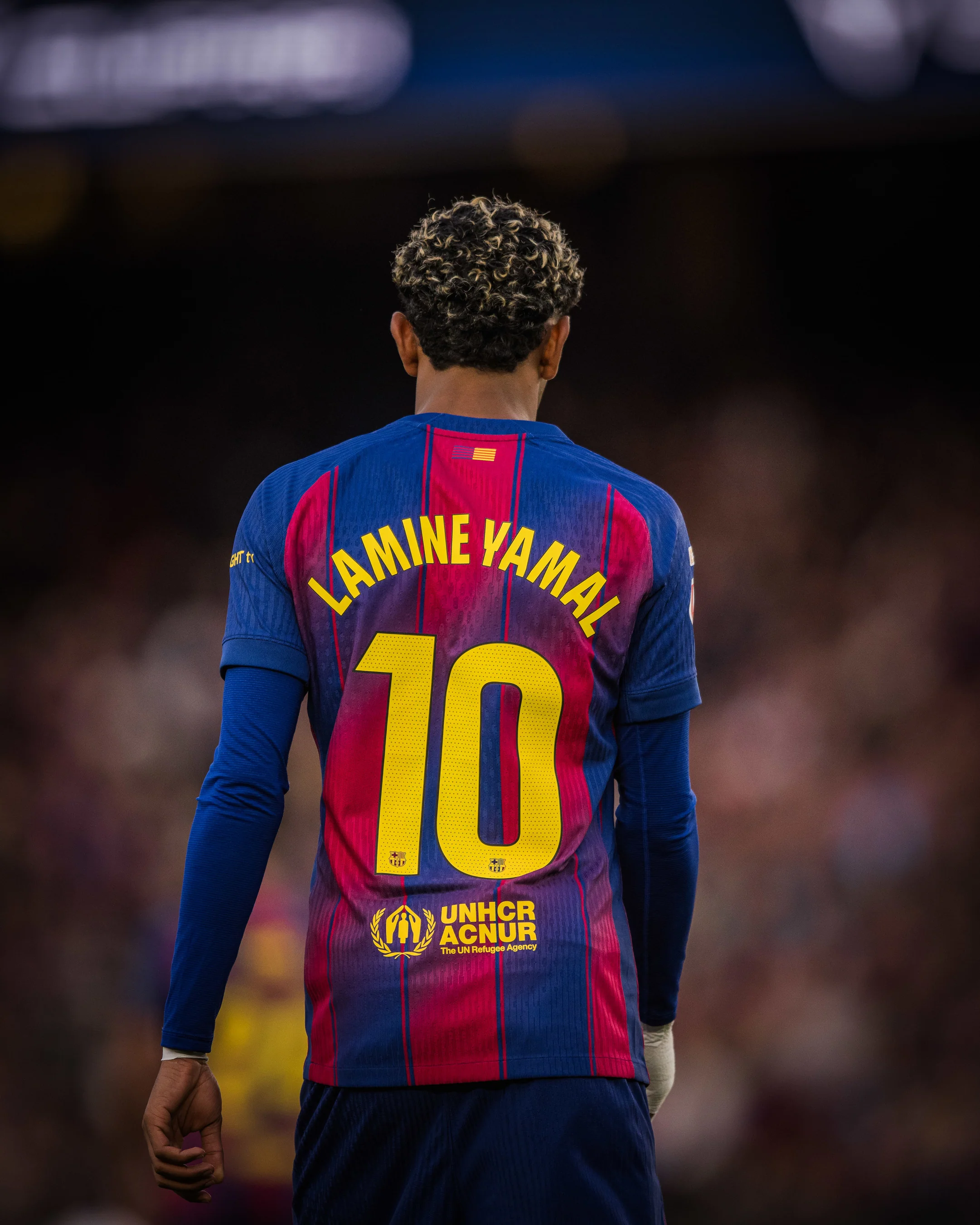 LAMINE YAMAL | UCL Men's home jersey 25/26 FC Barcelona - Player's Edition