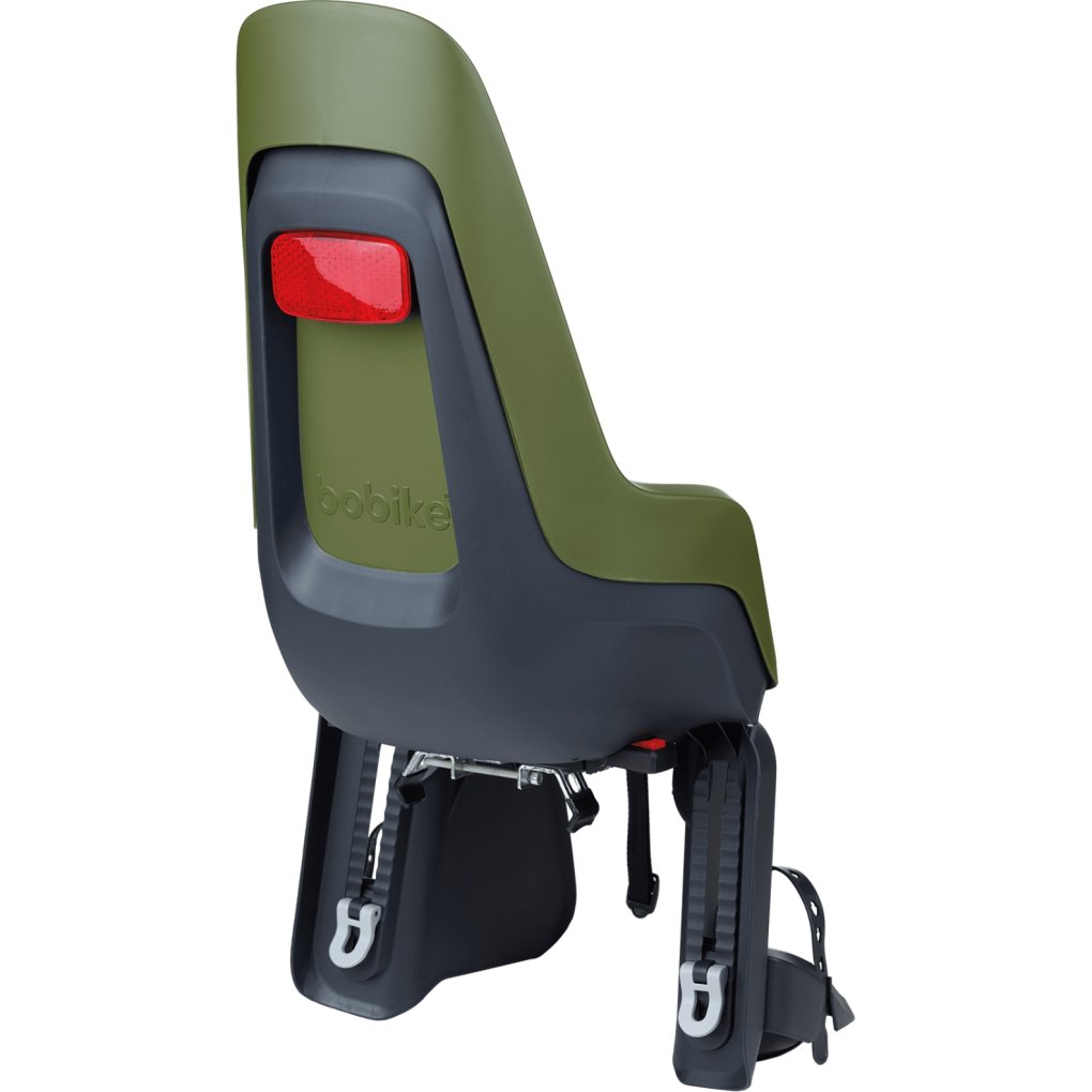 Bobike ONE maxi - Bicycle Seat for Kids - Carrier Mount - Olive Green