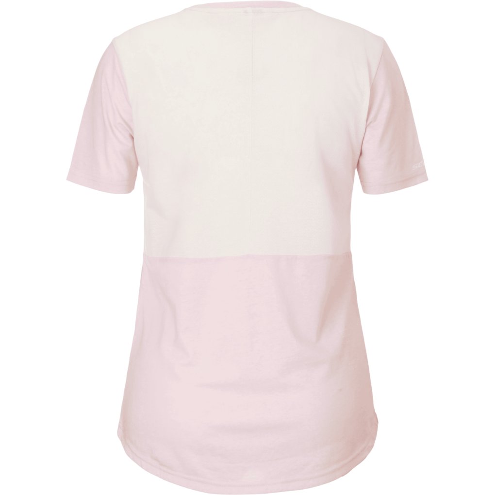 SCOTT Vertic DRI Short Sleeve Tee Women - bliss pink/cotton white