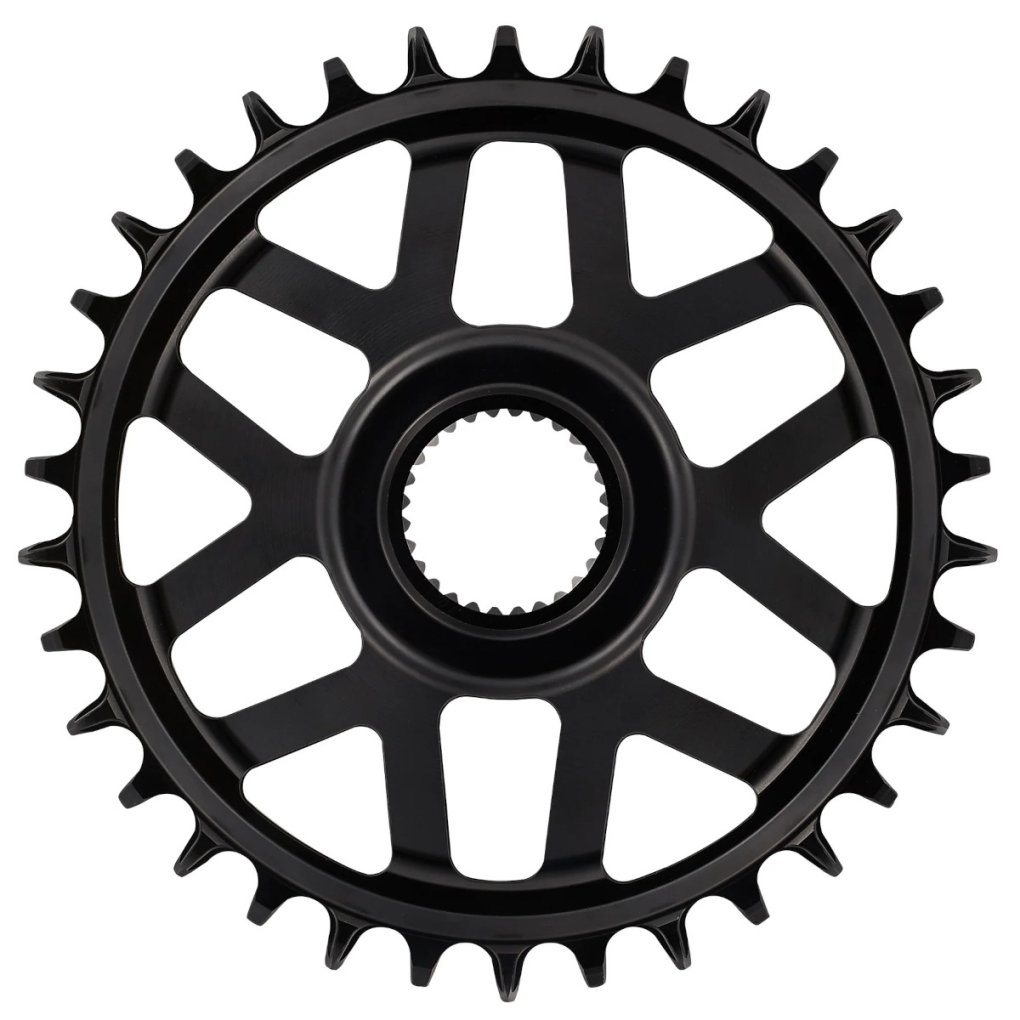 e*thirteen Helix Race e*spec - Direct Mount Chainring - Bosch - 13mm Offset - black