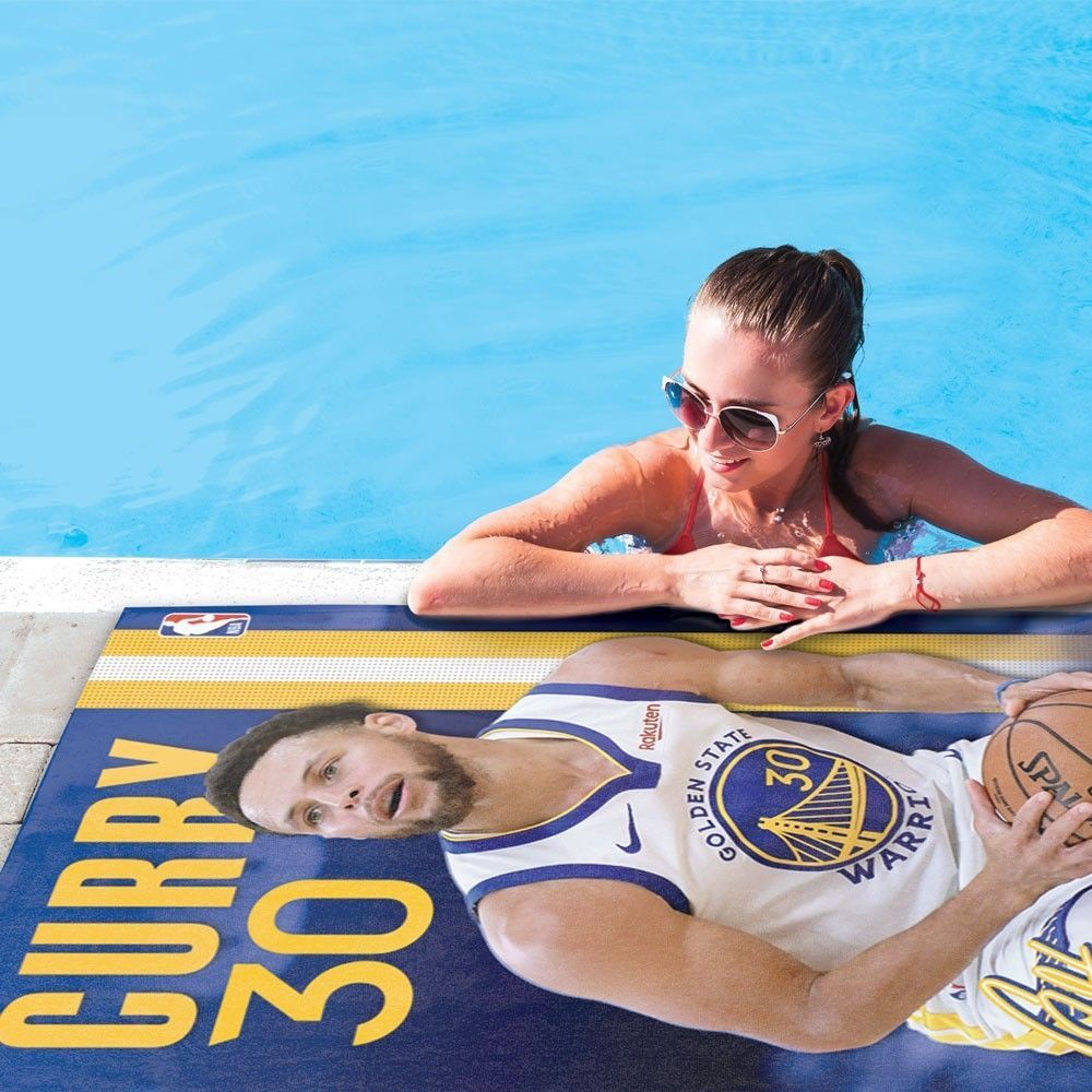 Steph Curry Golden State Warriors NBA Beach Towel