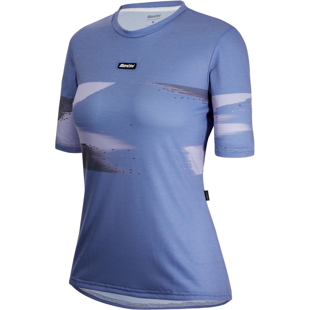 Santini Watt Indoor Tech T-Shirt Women 3W498GLLWATT - royal RY