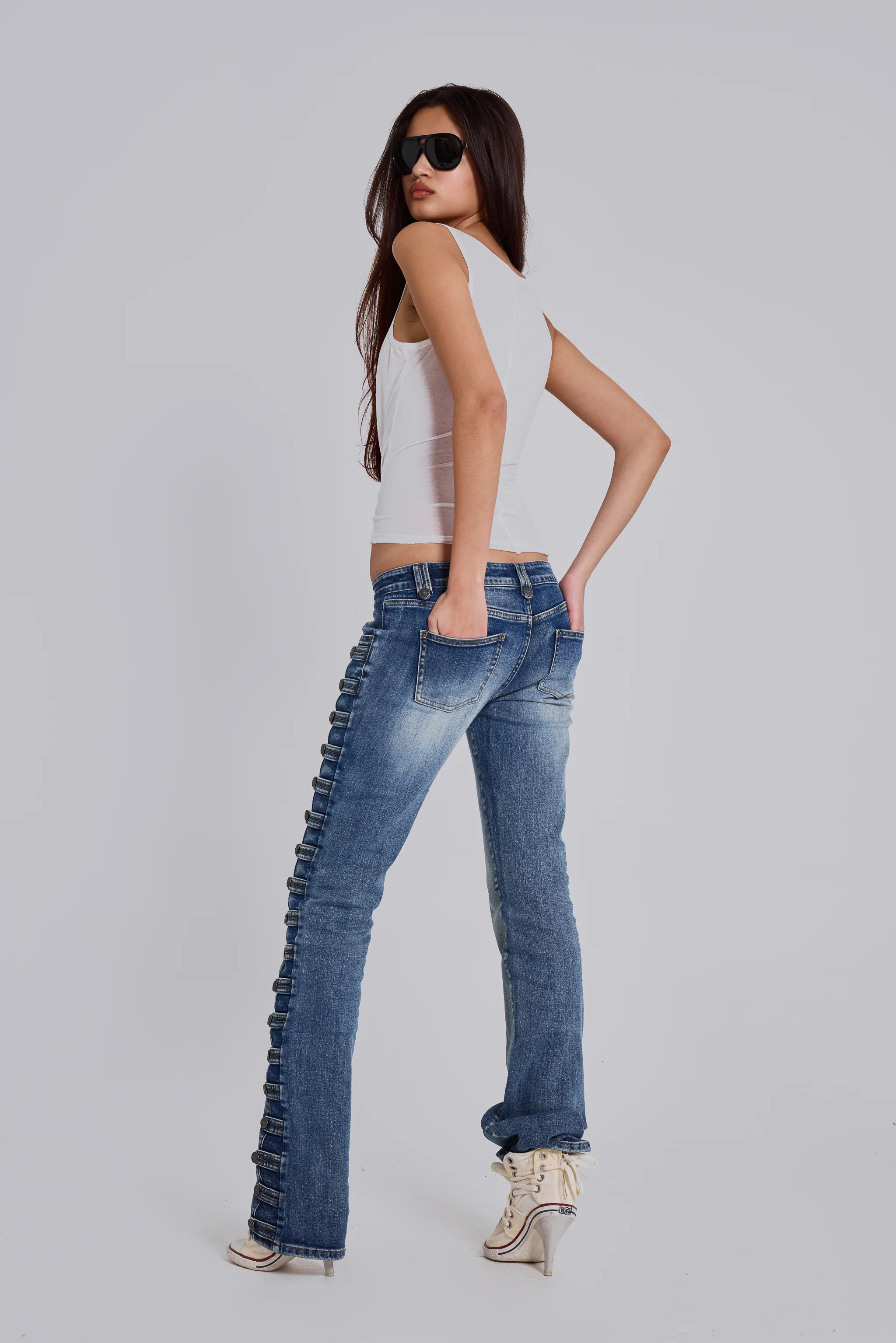 Military Bootcut Cooper Jeans