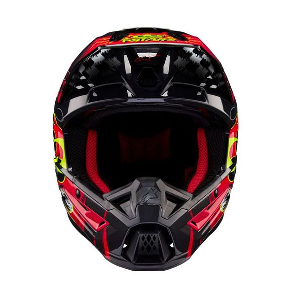 Alpinestars SUPERTECH S-M5 cross Helmet - RASH 2023 - Grey / RedRef: AP3243