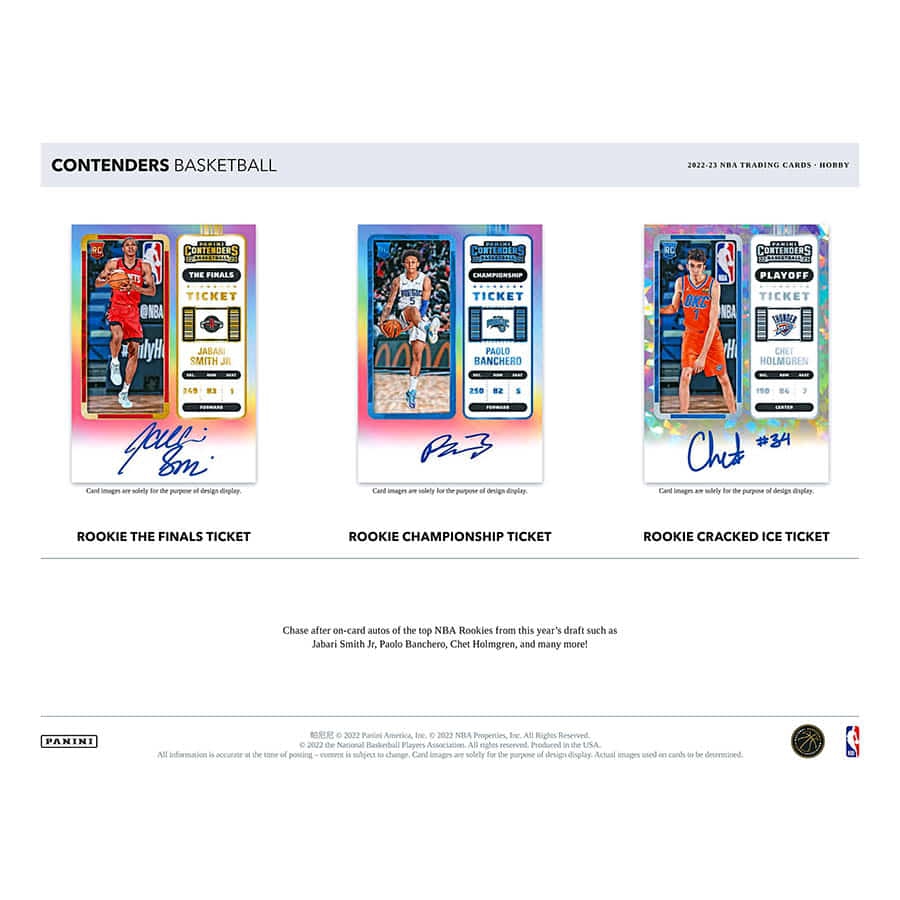 2022/23 Panini Contenders Basketball NBA Hobby Box