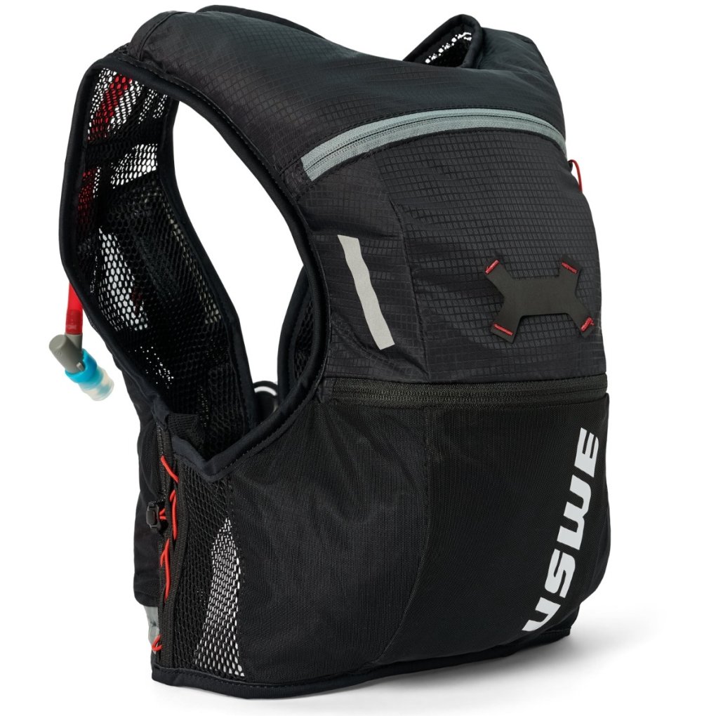 USWE Rush 8L Bike Hydration Vest - black-grey