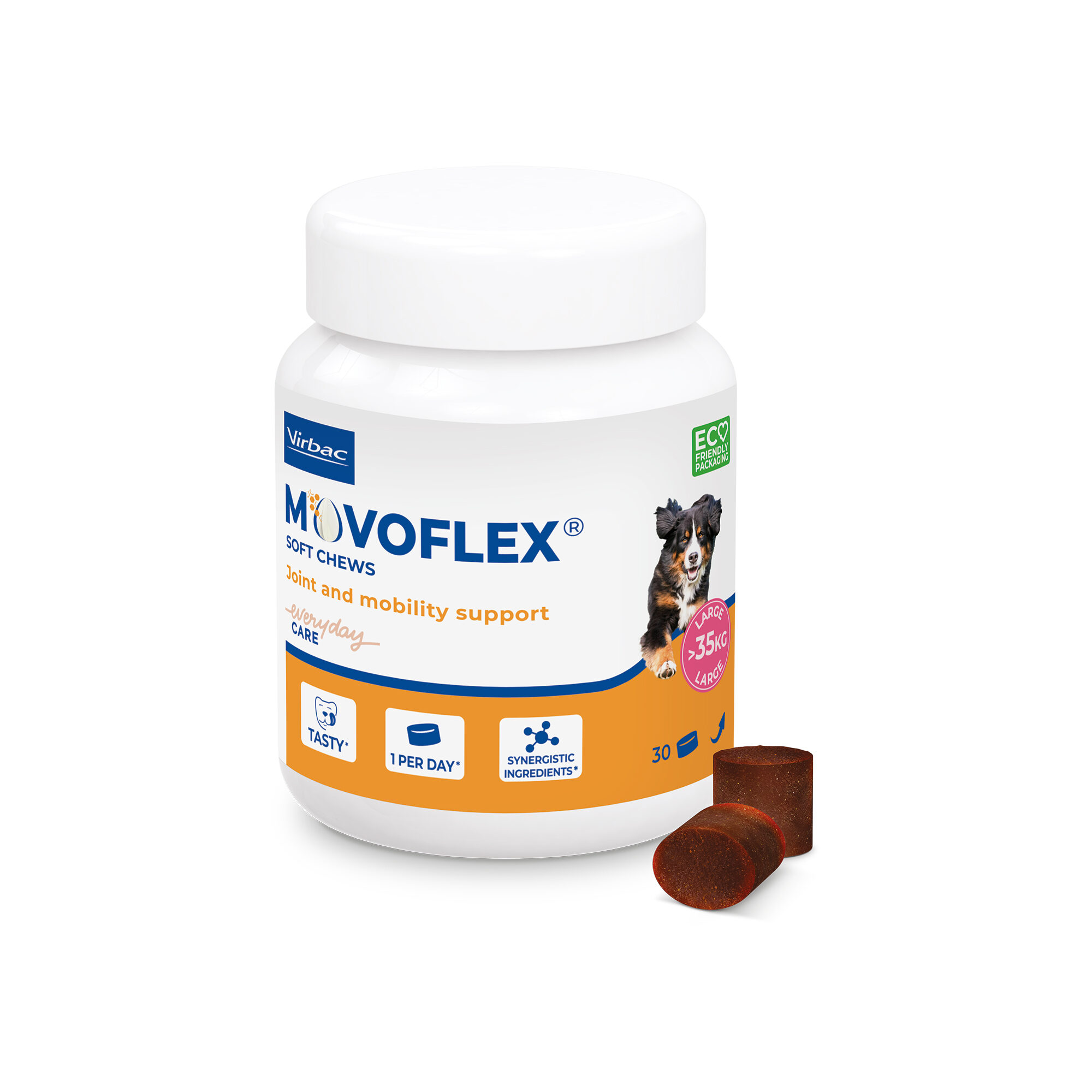 Movoflex Soft Chews M – 15-35 kg – 30 pieces