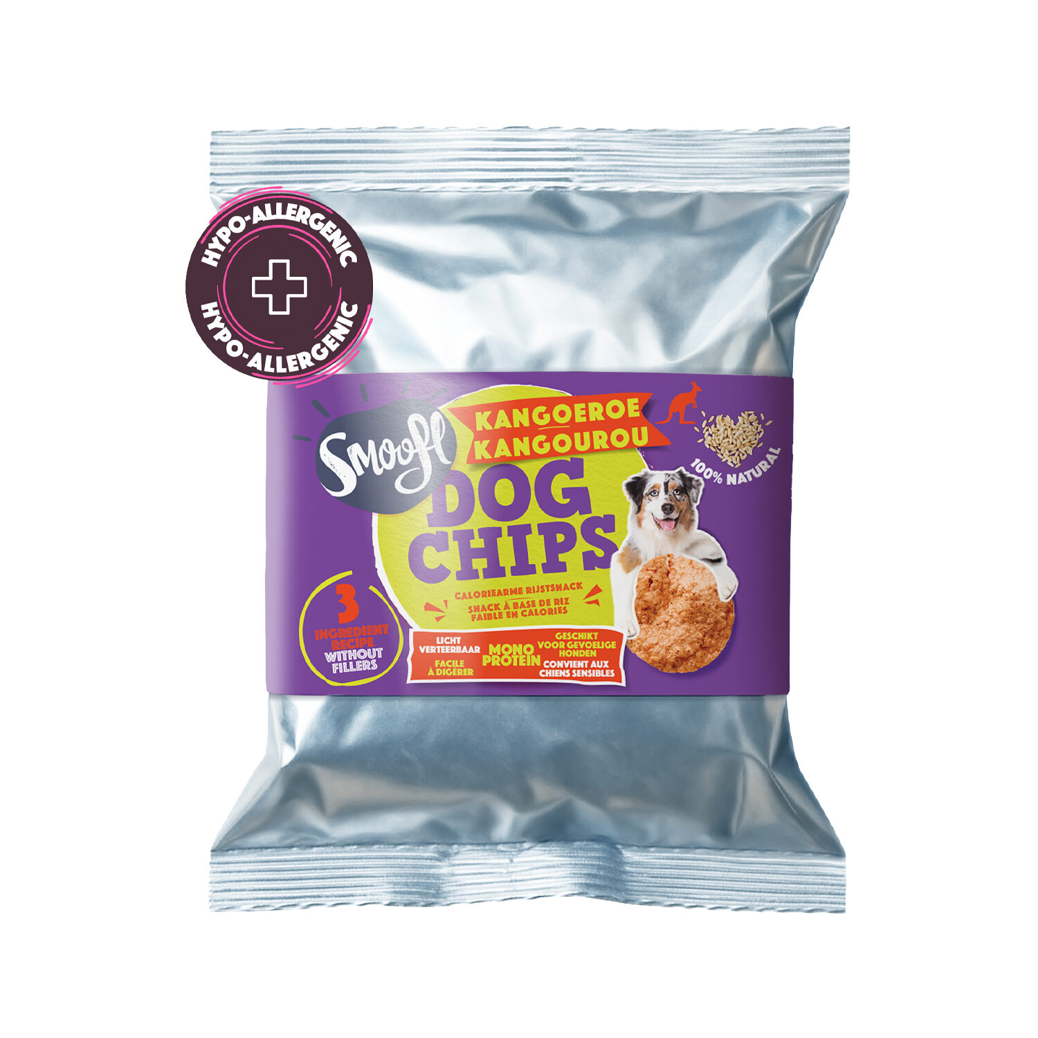 Smoofl Dog Chips - Duck - 50 g