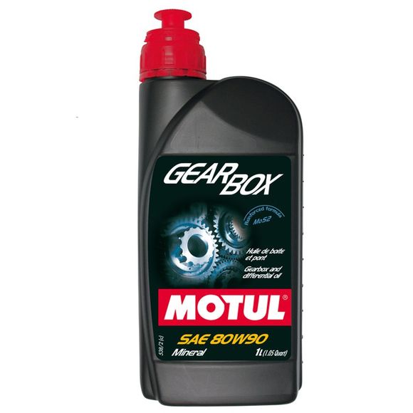 Huile de boite Motul GEARBOX 80W90 1L UniverselRef : MOT0055 / 105787