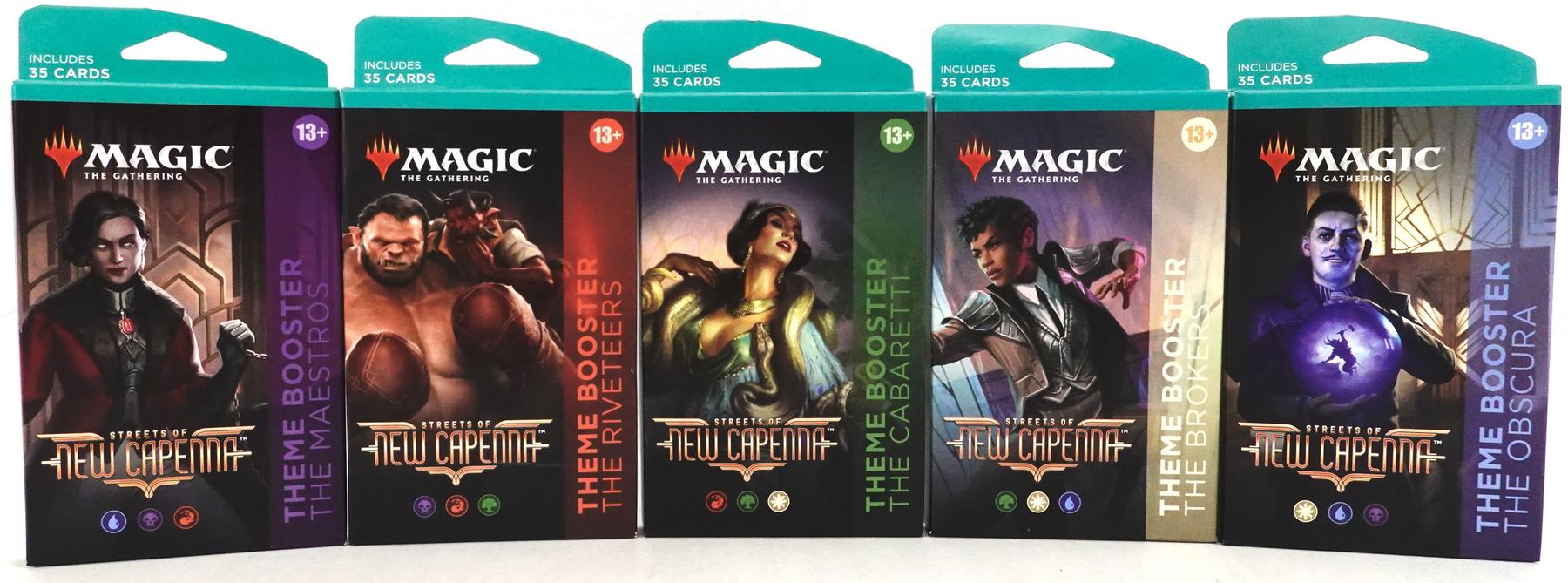 Magic The Gathering Streets of New Capenna Theme Booster Box