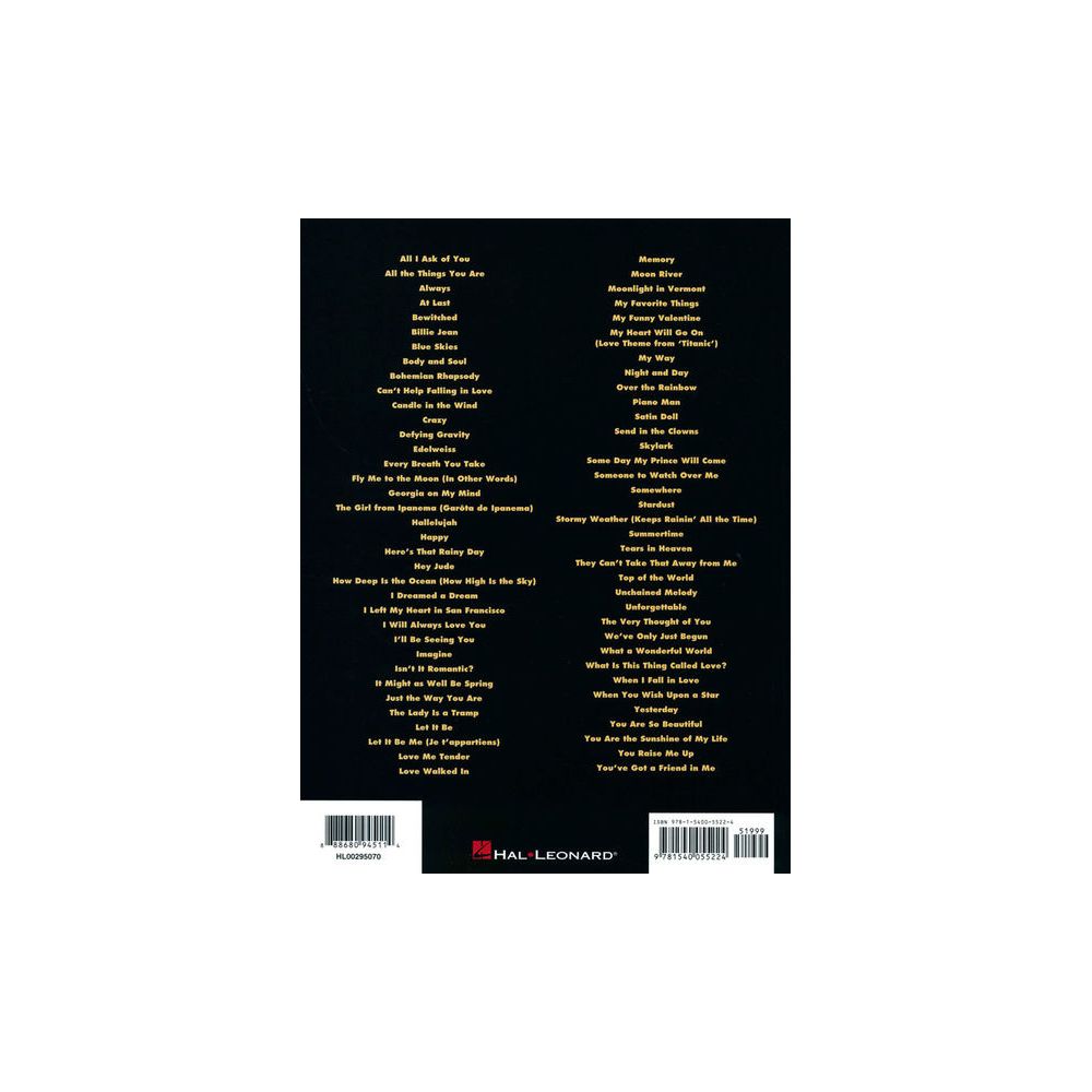 Hal Leonard The Best Songs Ever – Thomann Ireland