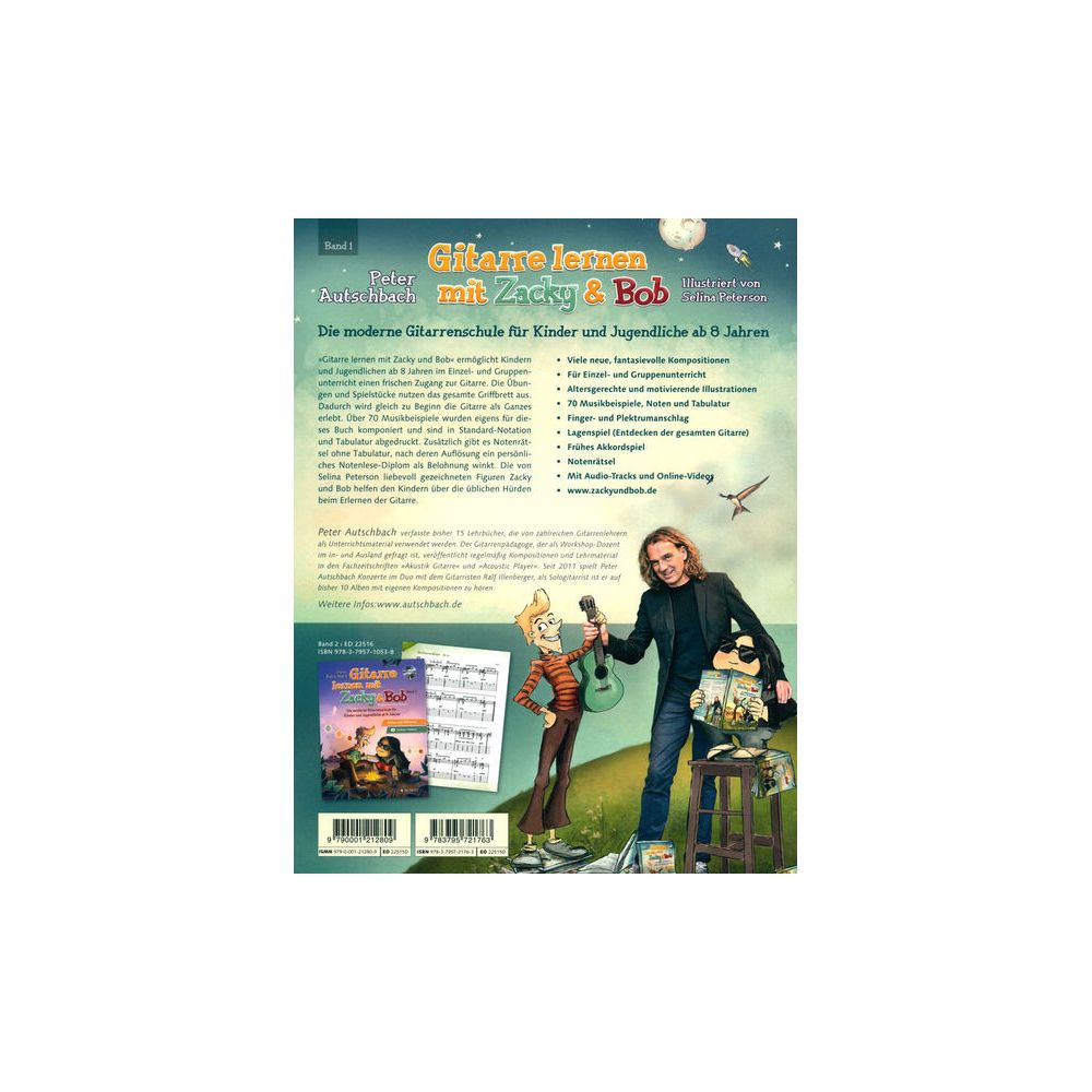 Schott Gitarre Lernen Zacky & Bob 1 – Thomann Ireland