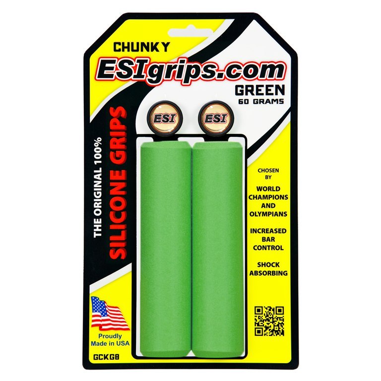 ESI Grips Chunky Handlebar Grips - Green