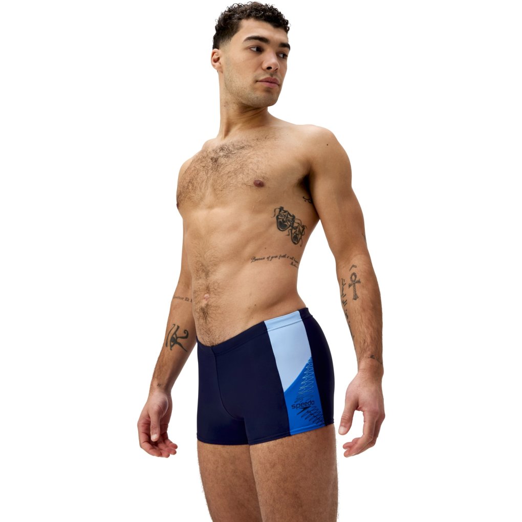 Speedo Dive Aquashorts Men - navy/lagoon blue