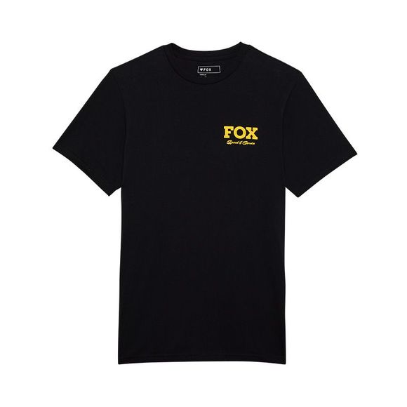 Fox SPEED & SERVICE short-sleeved t-shirt - BlackRef: FX4748