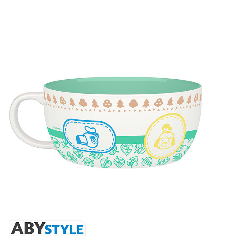 ANIMAL CROSSING Breakfast Set Mug + Bowl Characters