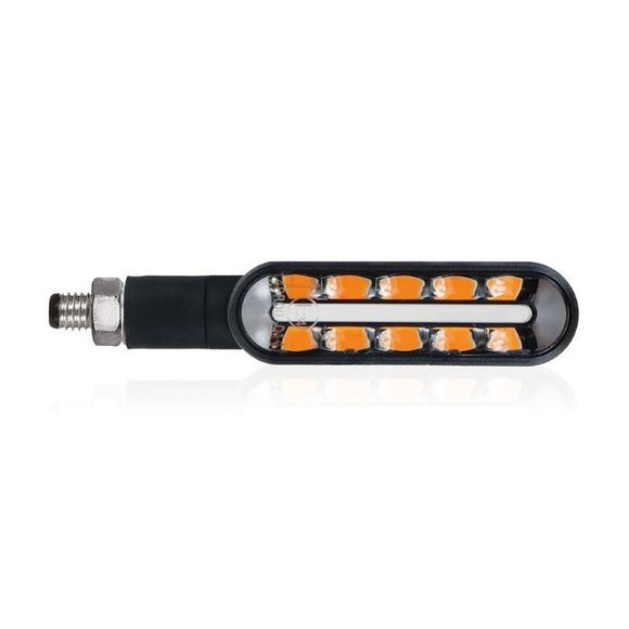 Clignotant Chaft CYCLONE LED SEQUENTIELS (La paire) Universel - NoirRef : CF0225