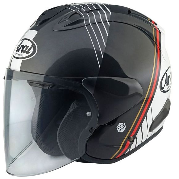Casque jet Arai SZ-R VAS EVO - TEMU - BlancRef : AI0587
