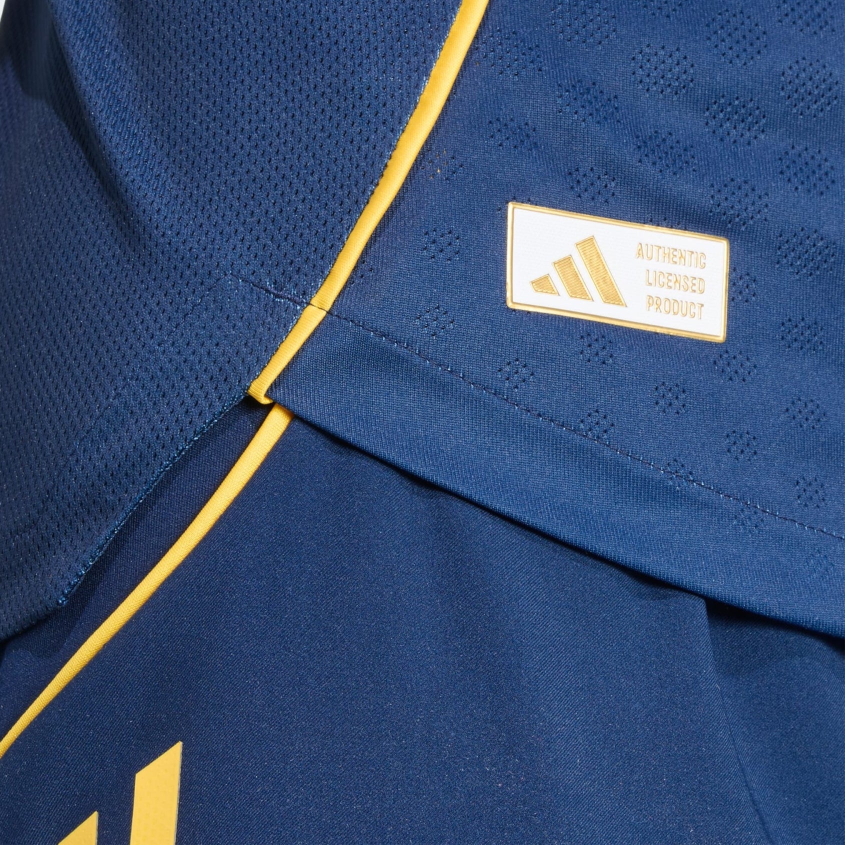 Men's Boca Juniors Authentic Home Jersey 25/26 (Indigo/Gold)