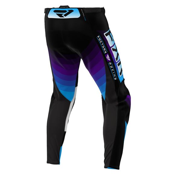FXR CLUTCH PRO 24 2024 cross pants - Black / PurpleRef: FXR0511