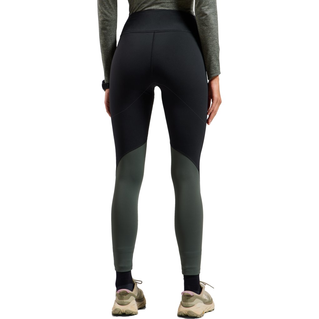 Odlo Essentials Thermal Running Tights Women - black - urban chic