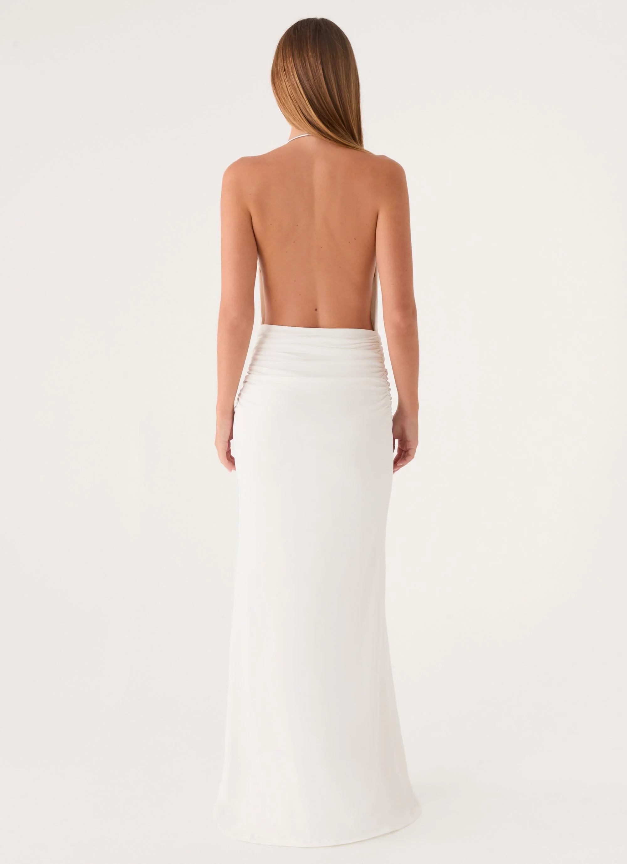 Hena Maxi Dress - White