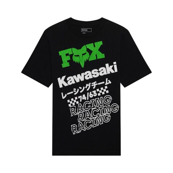 Fox KAWASAKI Kids Short Sleeve T-shirt - BlackRef: FX6470