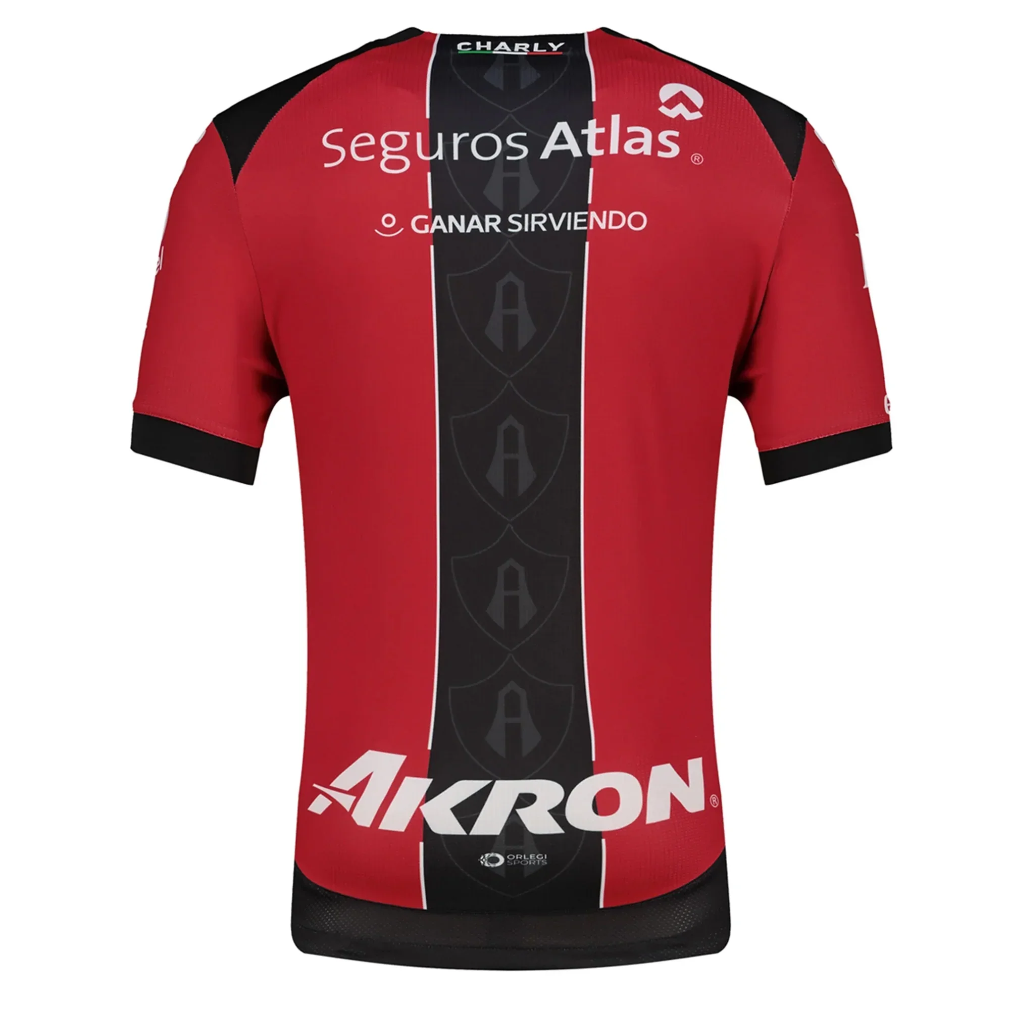 Charly Men's Atlas FC Home Jersey 25/26 (Red/Black)