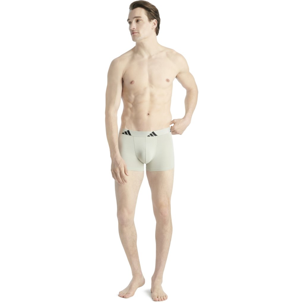 adidas Sports Underwear Active Flex Cotton Trunk Men - 3 Pack - 903 assorted