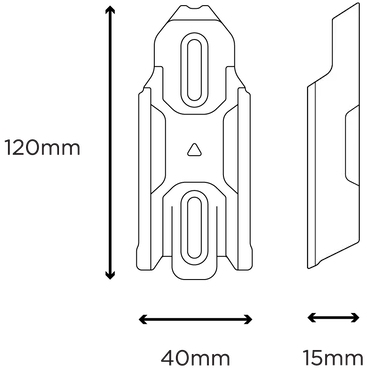 Restrap Switch Multifunctional Mount - black