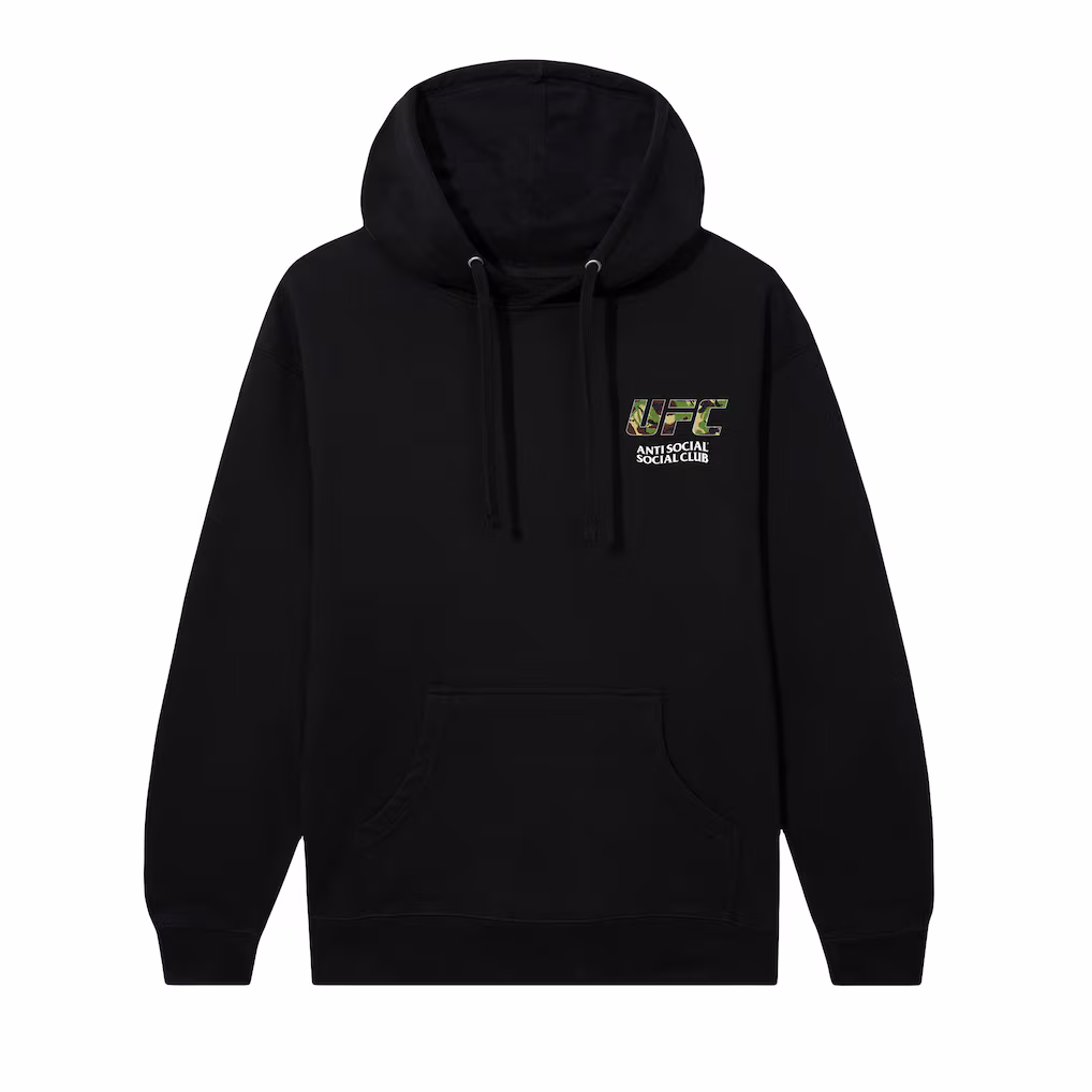 UFC x ASSC With Love Hoodie - Black - Mens