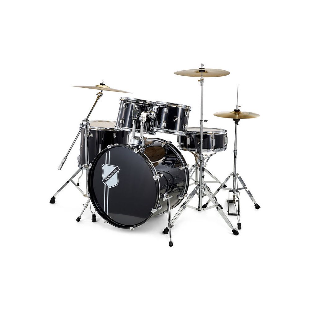 Millenium Focus 22 Drum Bundle Black – Thomann Ireland