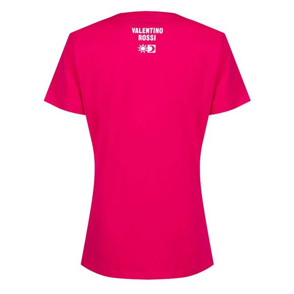 T-Shirt manches courtes VR 46 VR46 FEMME - RoseRef : VR0776