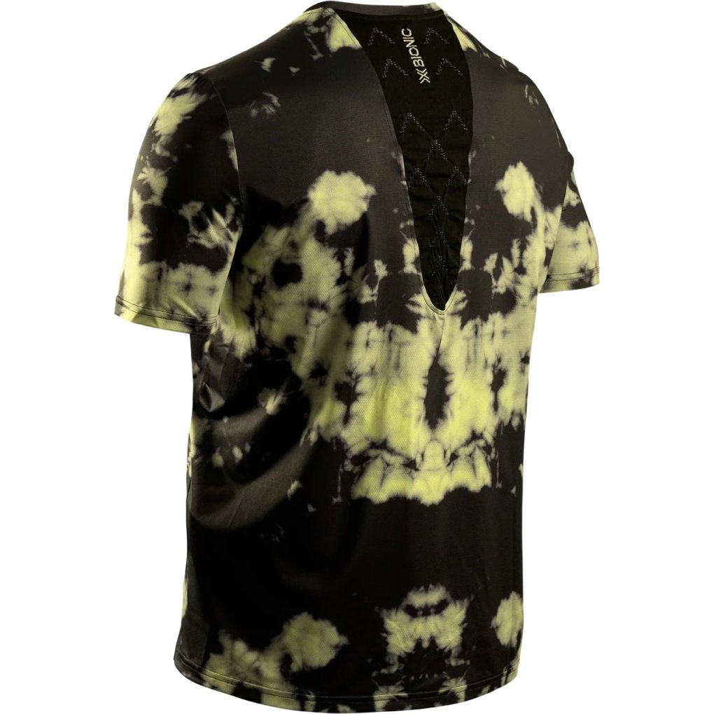 X-Bionic Corefusion Run Shortsleeve Shirt Men - tie dye electric energy