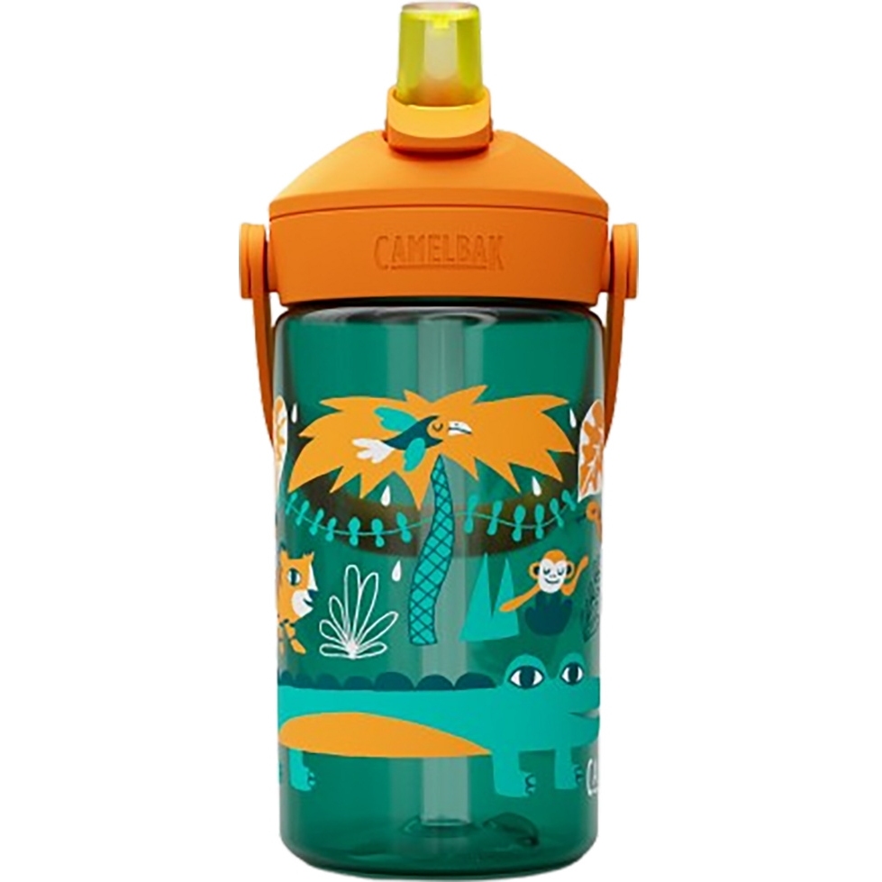 CamelBak Thrive Flip Straw Bottle Kids 410ml - jungle animals