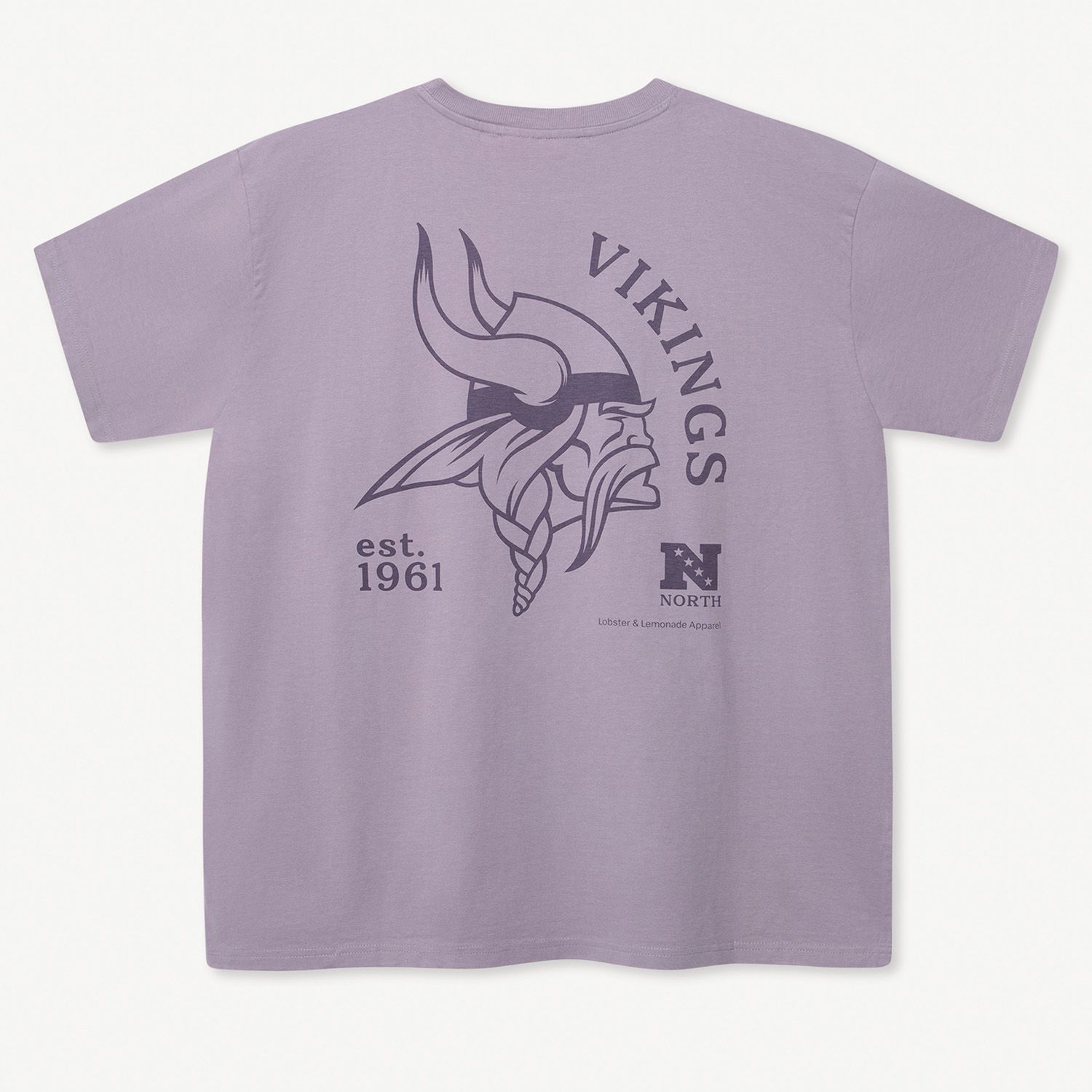 Minnesota Vikings L&L '89 Classics NFL T-Shirt Purple