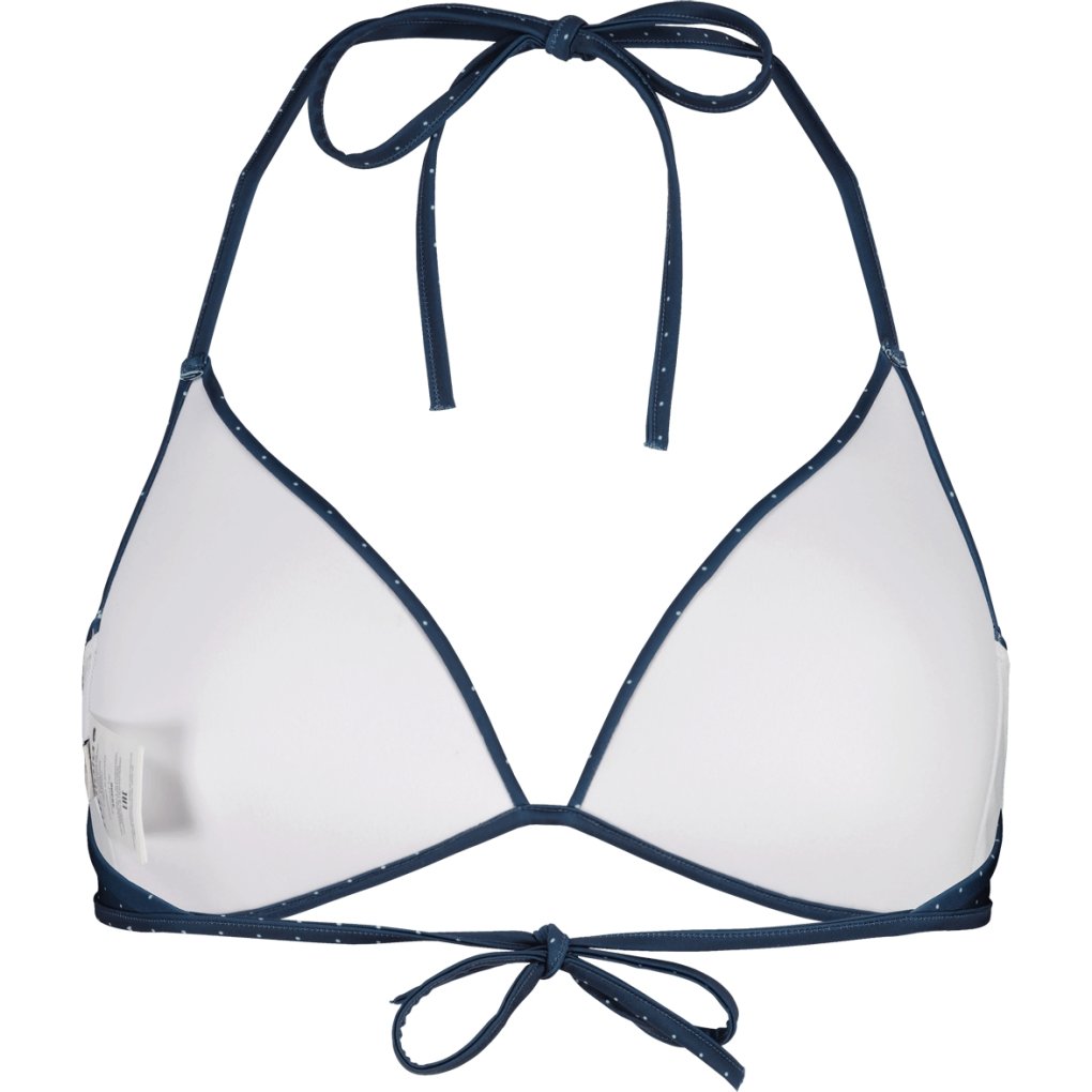 Maloja EisenauM. Bikini Top Women - midnight dotgrid 8742