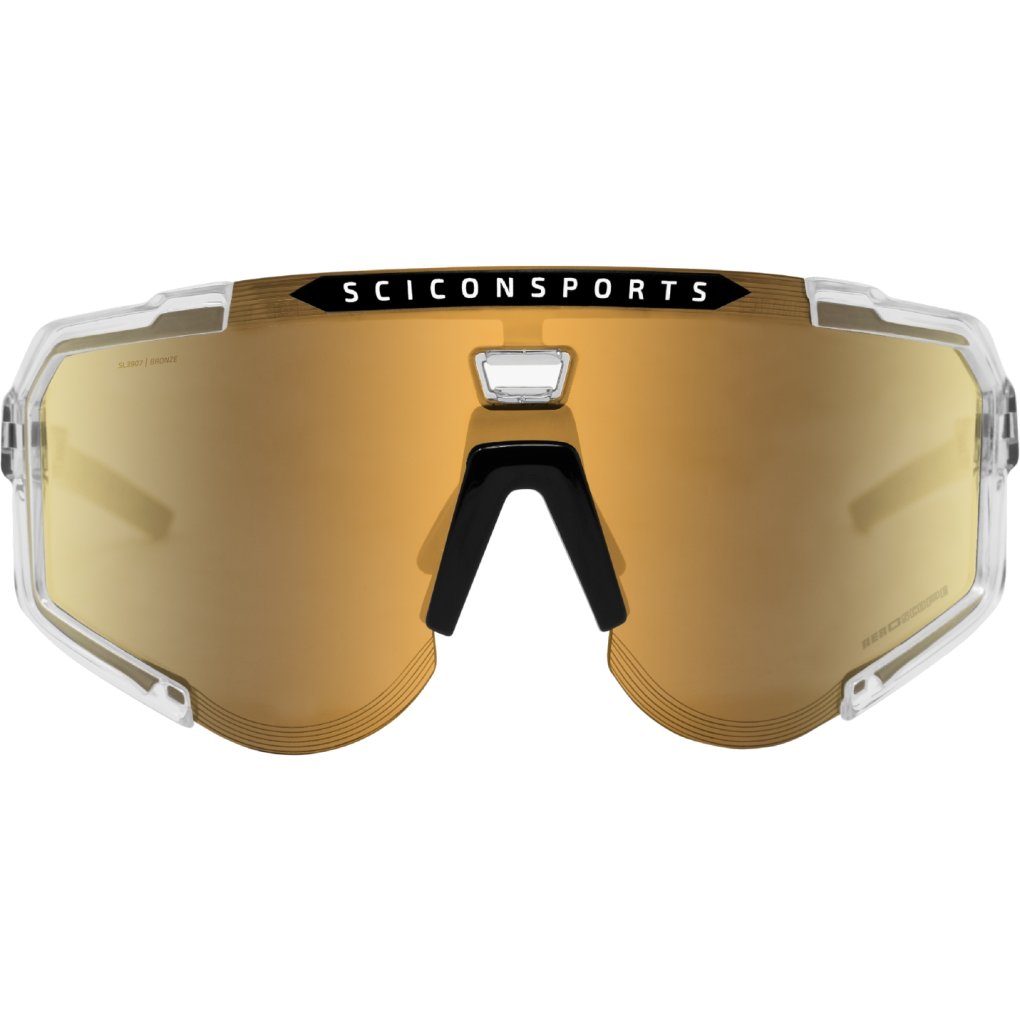 Scicon Aeroscope Glasses - Crystal Gloss - Multimirror Bronze | Clear