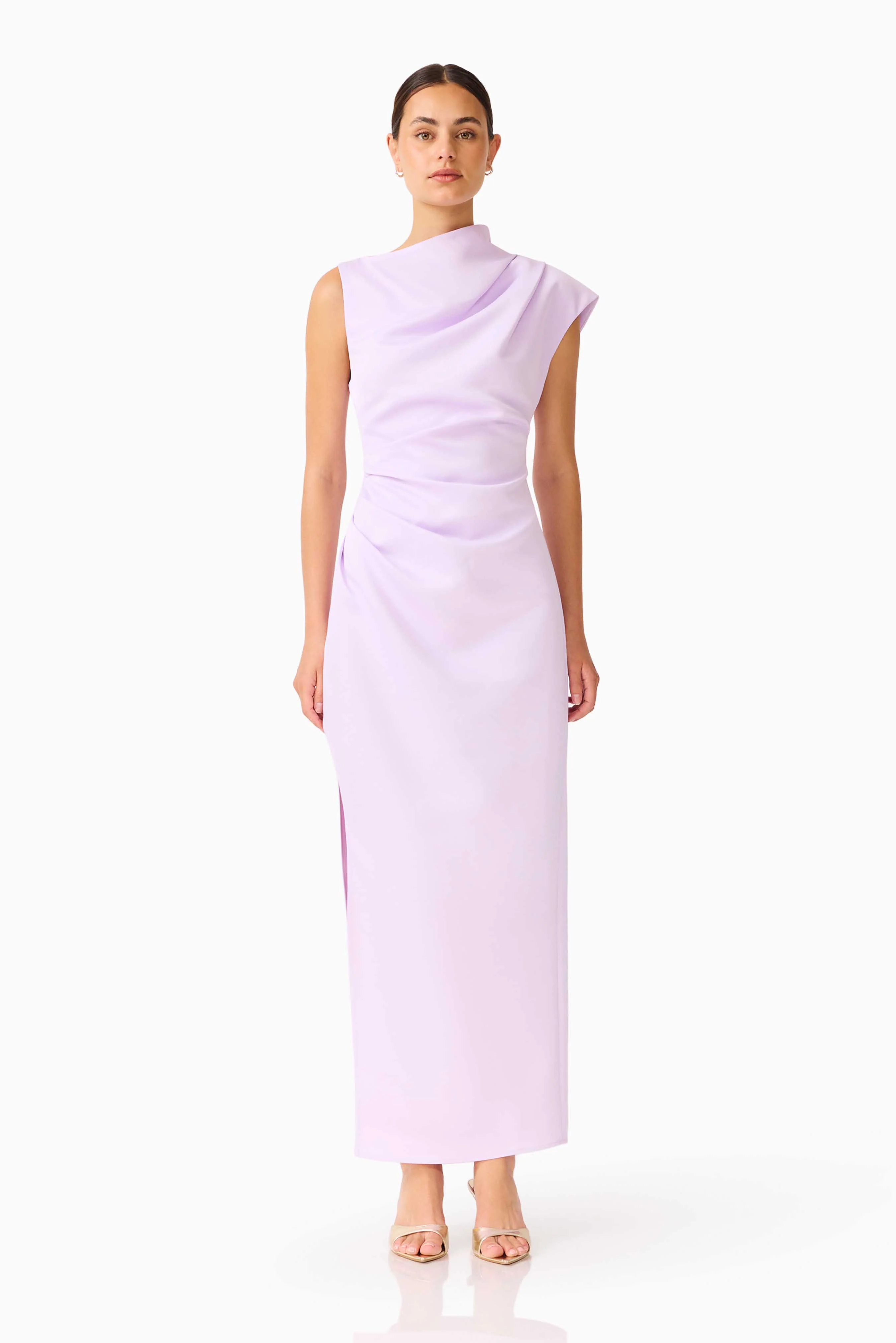 Coralie Maxi Gown in Purple