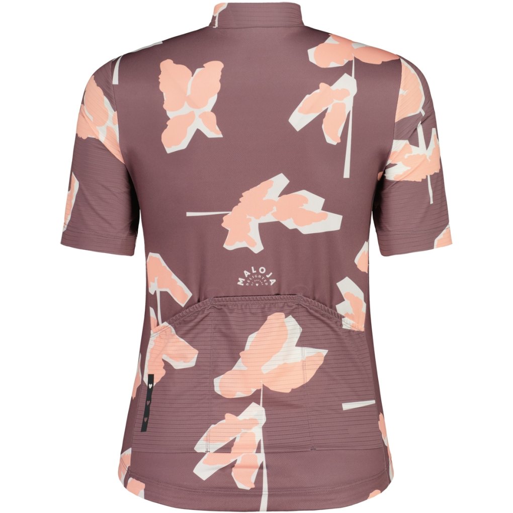 Maloja HochgallM. 1/2 Jersey Women - stormy lilac sunleaf 1258