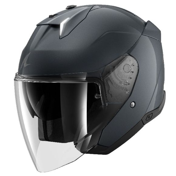 Casque jet Shark SKWAL i3 JET BLANK - GrisRef : SH1766-GM