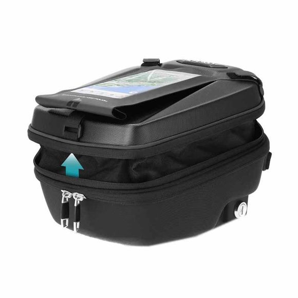 Shad E09CL PRO Click system tank bag (5 to 8 liters) Universal - BlackRef: SD0175 / X0SE09CLP
