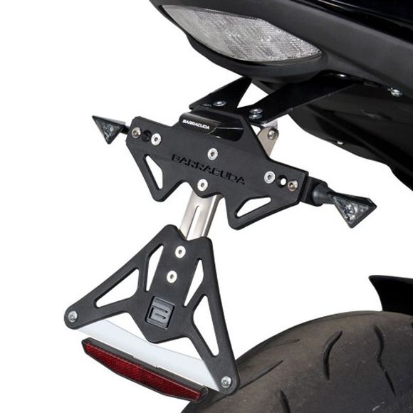 Barracuda Black License Plate Holder - BlackRef: bar0316 / sg7104