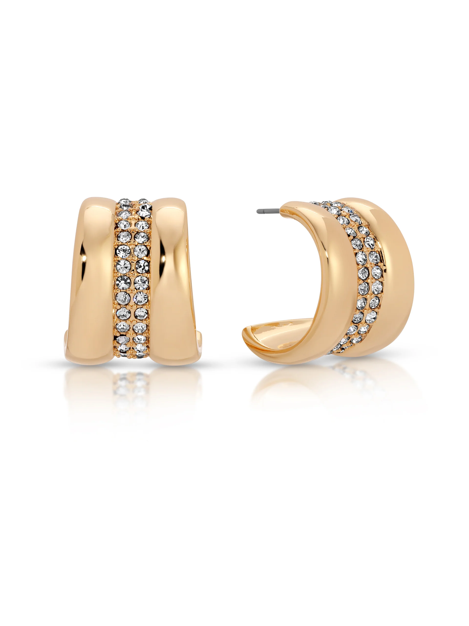 Pave Center Hoops