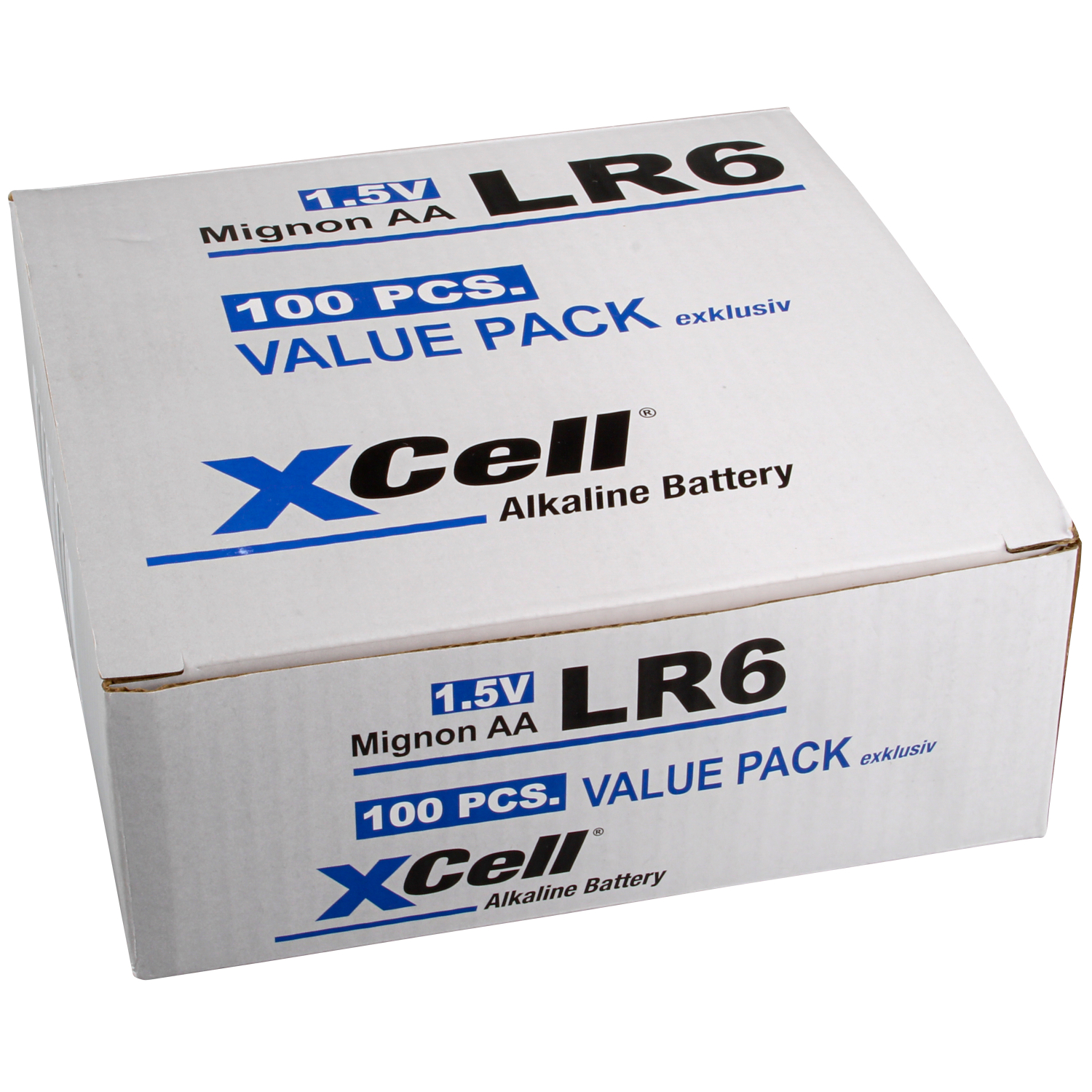 XCell Battery LR6 Mignon AA alkaline 1.5 V (box of 100)
