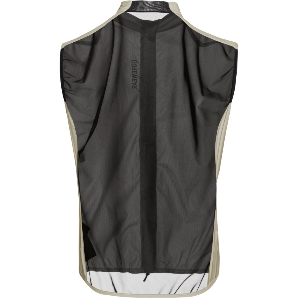 GOREWEAR Distance Windbreaker Vest Men - tech beige BG00