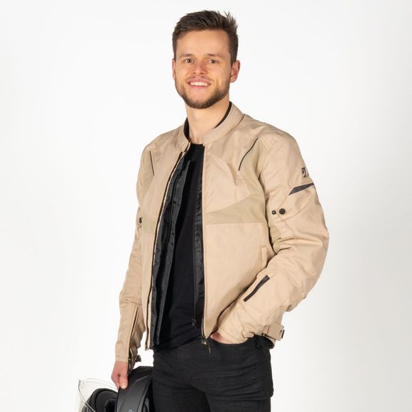 Dxr R'Stroke Motorcycle Jacket - Yellow/BeigeRef: DXR0505