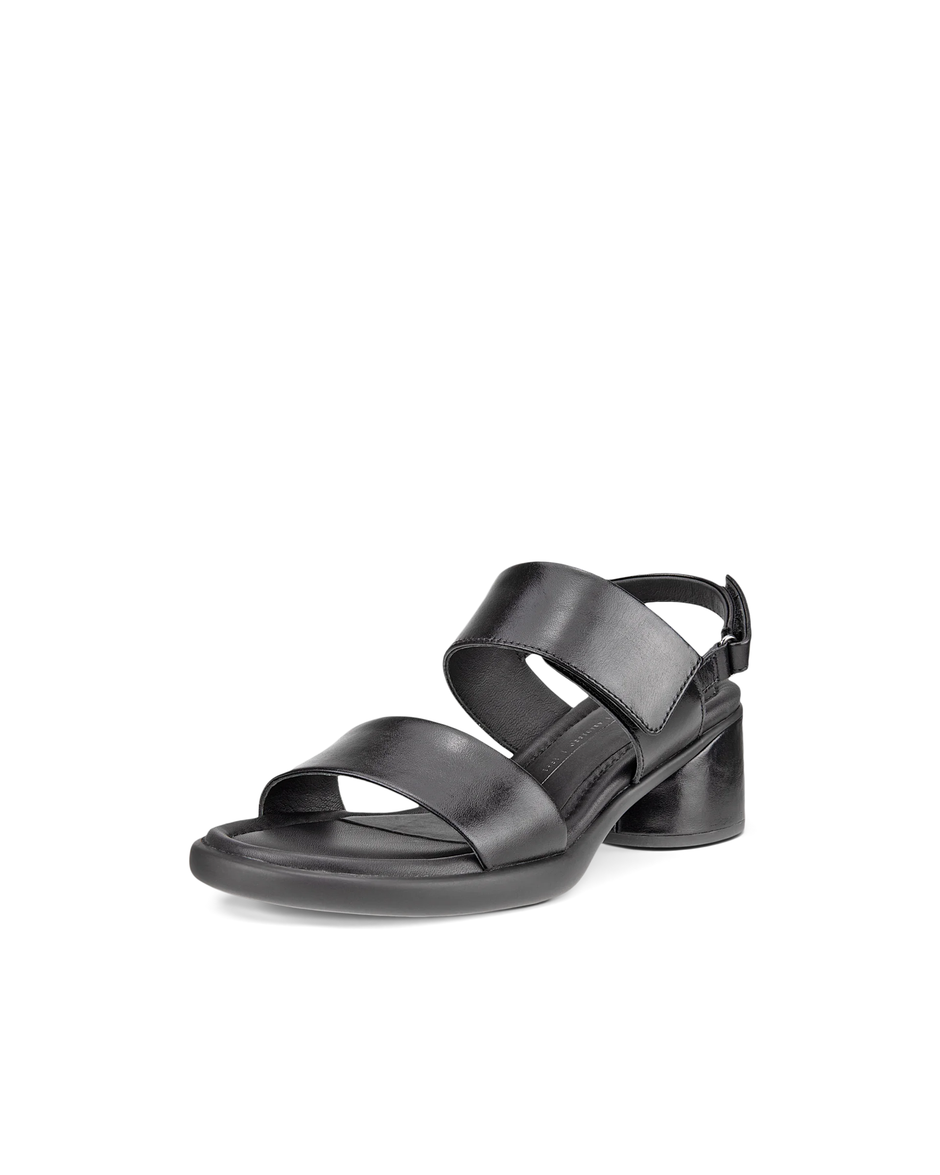 ECCO SCULPTED SANDAL LX 35 Damen Ledersandale mit Absatz Schwarz